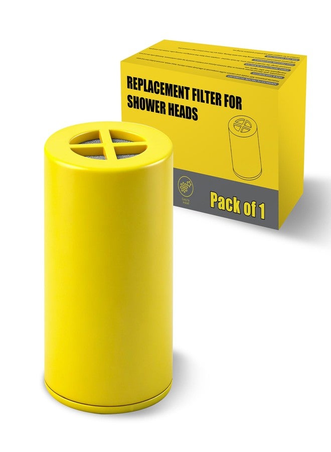 Vetmor (1-Pack) Shower Filter Replacement Compatible With Afina Filtered Showerhead & Shower Filter,for Hard Water Remove Chlorine And Other Impurities - Image 1