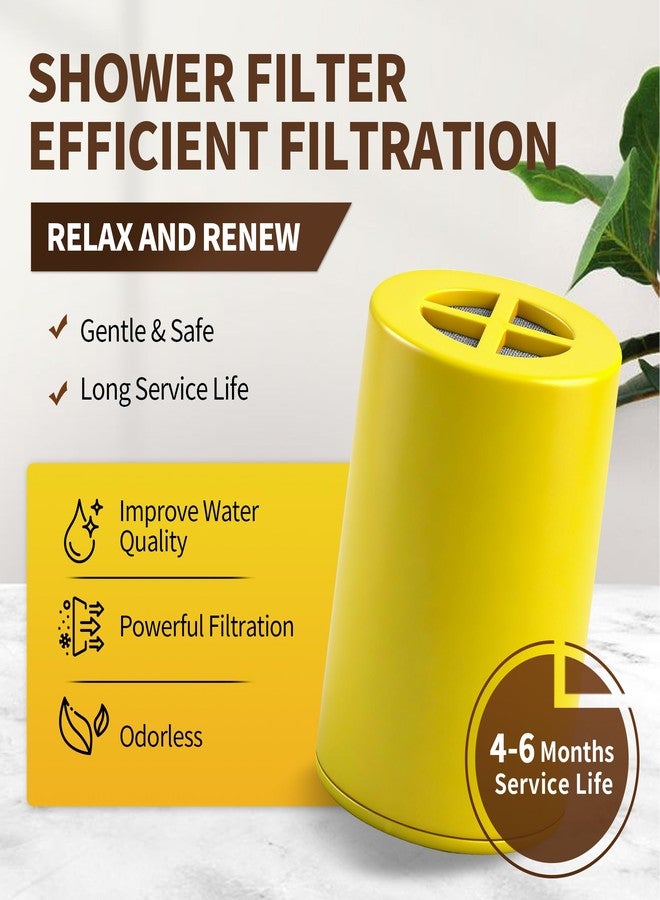 Vetmor (1-Pack) Shower Filter Replacement Compatible With Afina Filtered Showerhead & Shower Filter,for Hard Water Remove Chlorine And Other Impurities - Image 4
