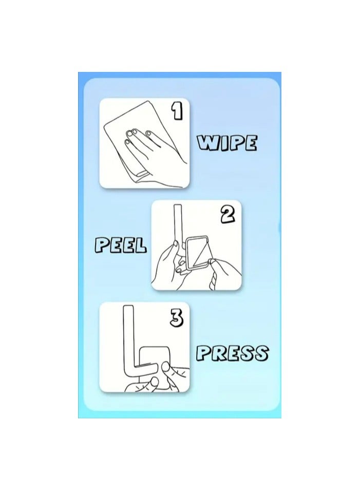2 Pcs Black Self Adhesive Baseball Cap Holder Hook Wall Mount No Drilling Easy Installation Made Of Plastic L Shape Suitable For A Set Of Baseball Caps Towels Keys Umbrella Or Bag Versatile Hook And In Several Installation Places At The Entrance Of The Apartment Chalet Hallways Bathroom Bedroom Behind The Door Dressing Room  - Image 3