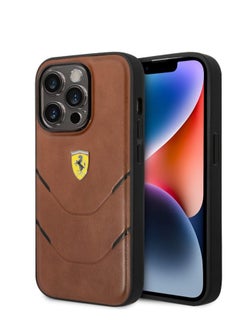 Ferrari Protective case cover for iPhone 14 Pro - Camel  - Image 1