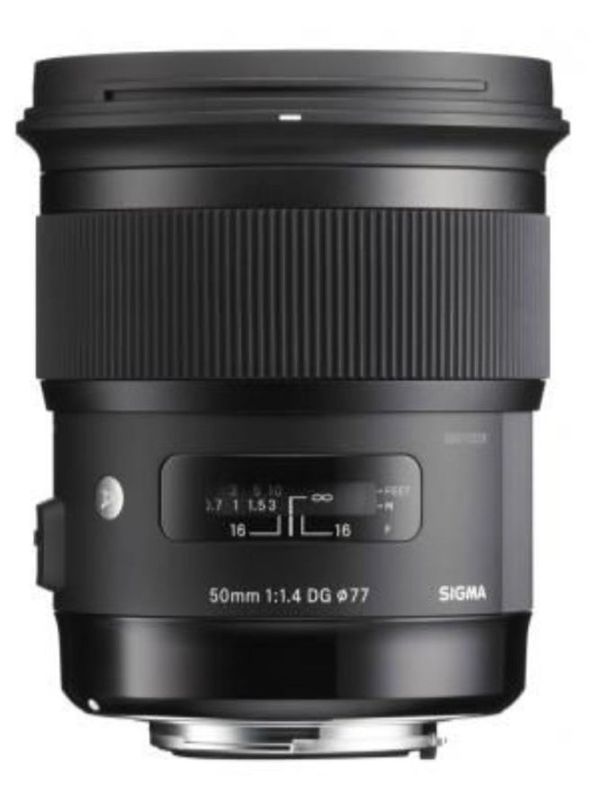 SIGMA 50mm f/1.4 EX DG Lens Black - Image 2