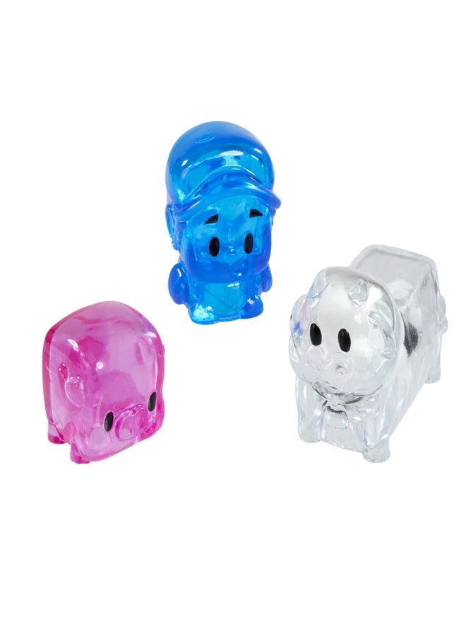 Jelly Blox Farmer Character Set | Farmer, Cow, Pig | Toddler & Preschool Building Blocks Kids Can Squeeze, Stretch, Squish | MESH ACCREDITED | Safety Tested & Ouch-Free | Sensory Play Toy for Ages 2+ - Image 3