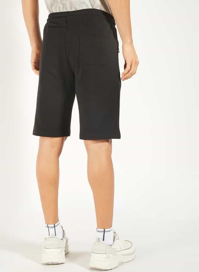 Active Shorts with Drawstring Closure and Zip Pockets - Image 4