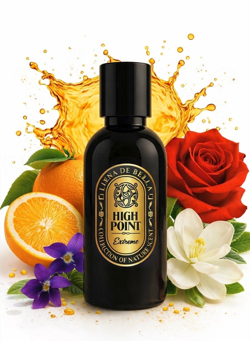 Linea De Bella Highpoint Collection Extreme Eau De Parfum 30ML – Long Lasting Unisex Perfume with Woody & Fresh Spicy Notes - Image 1