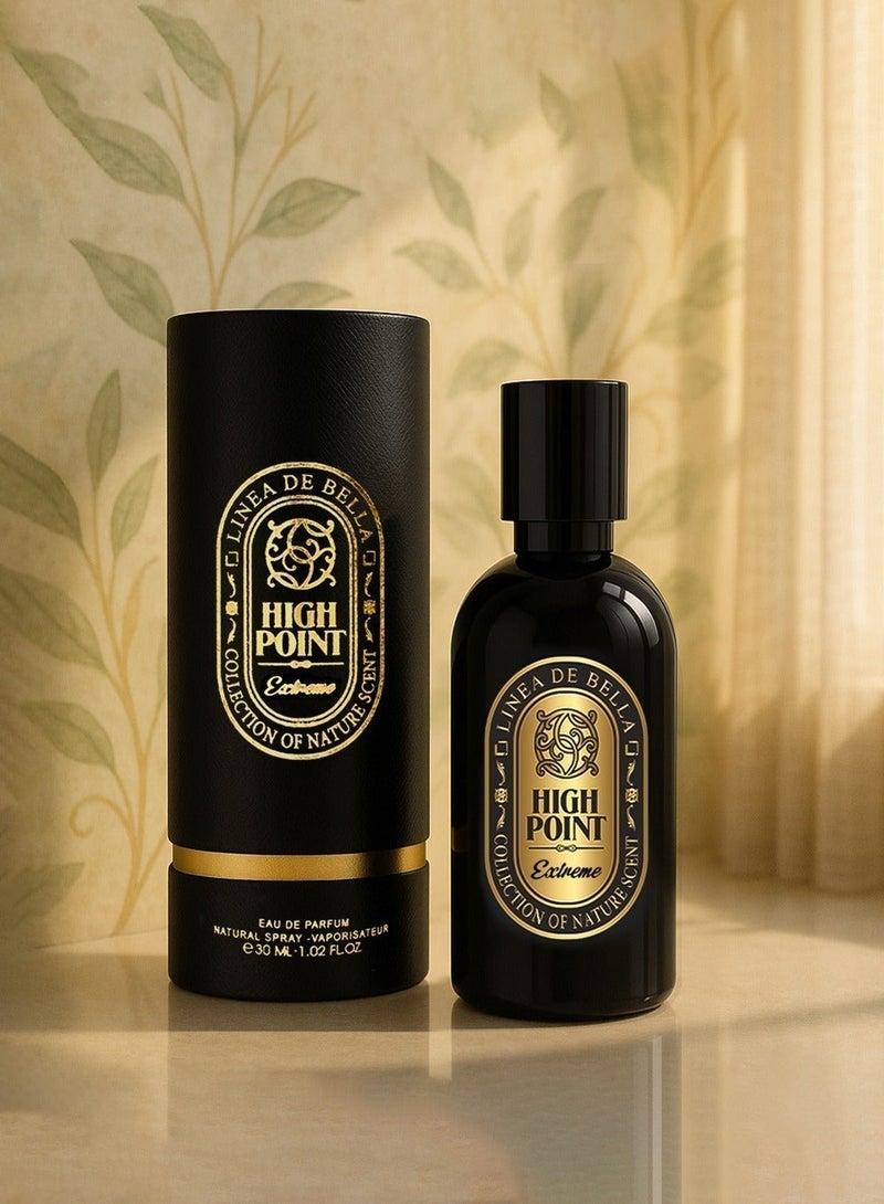 Linea De Bella Highpoint Collection Extreme Eau De Parfum 30ML – Long Lasting Unisex Perfume with Woody & Fresh Spicy Notes - Image 4