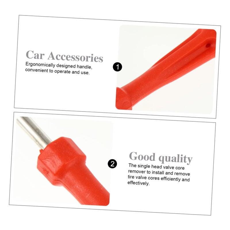 Valve Core Remover Tool Kit Ergonomic Design Compact Lightweight For Tire Repair - Image 5