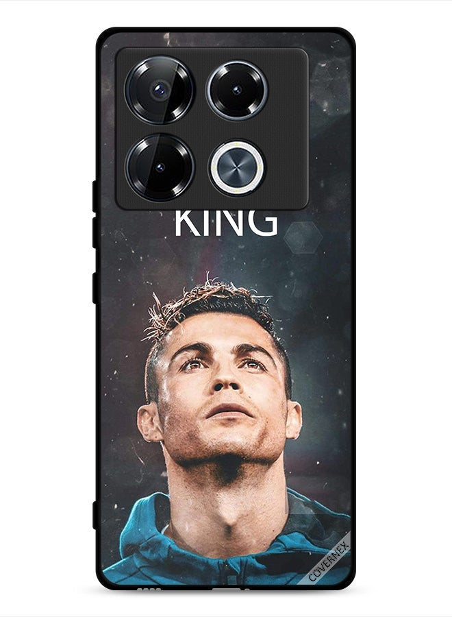 Covernex Infinix Note 40 Pro Plus 5G Protective Case Cover Ronaldo The King - Image 1