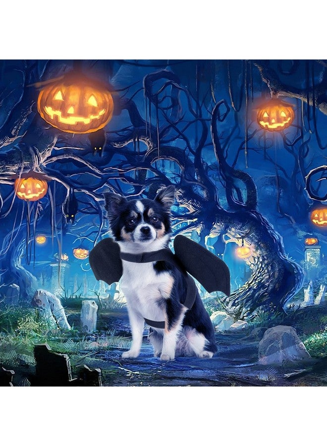 RYPET Dog Halloween Costume - Halloween Bat Wings Pet Costumes for Dogs Cats Halloween Party Medium - Image 4