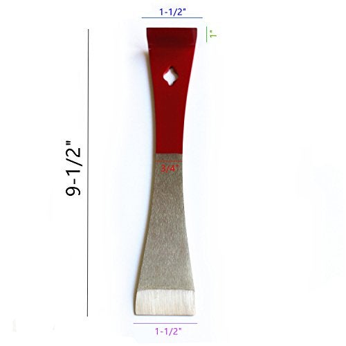 WEICHUAN 2PCS Stainless Steel Hive Scraper Tools - Beekeeping Equipment Bee Hive Hand Tool for Beekeeper - Image 2
