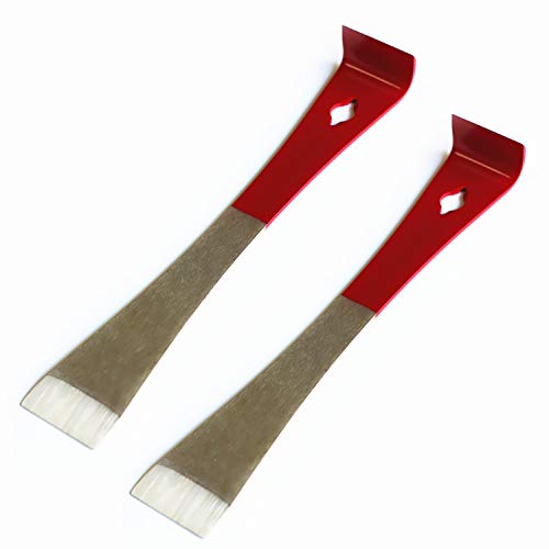 WEICHUAN 2PCS Stainless Steel Hive Scraper Tools - Beekeeping Equipment Bee Hive Hand Tool for Beekeeper - Image 1