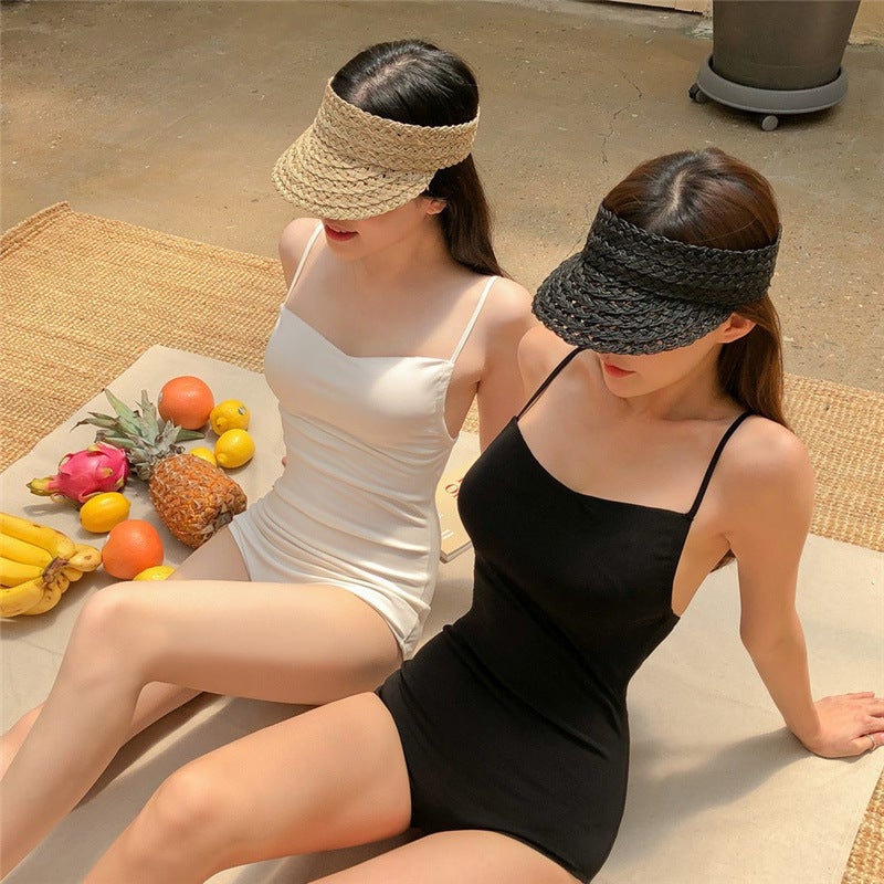 2020 New Flesh Covered One-Piece Korean Super Immortal Slim Swimsuit - Image 2