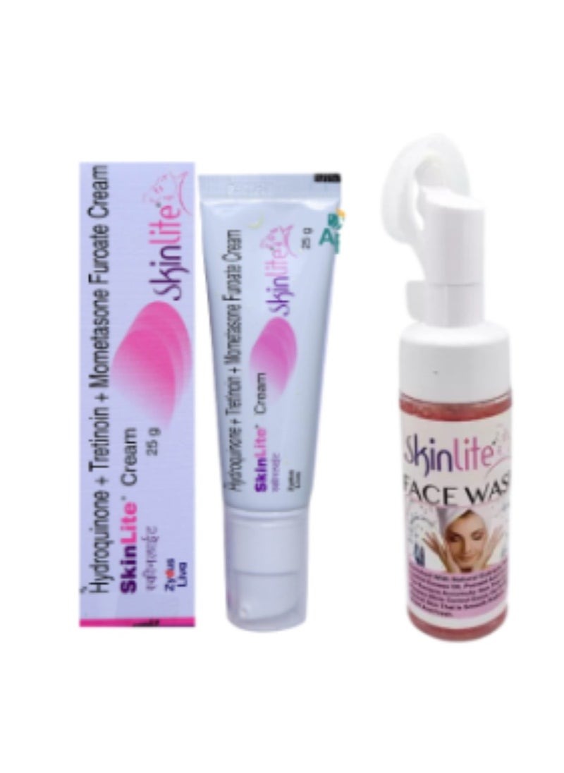 SKINLITE Melasma Whitening Skinlite Cream 25grams With Face Wash  - Image 1