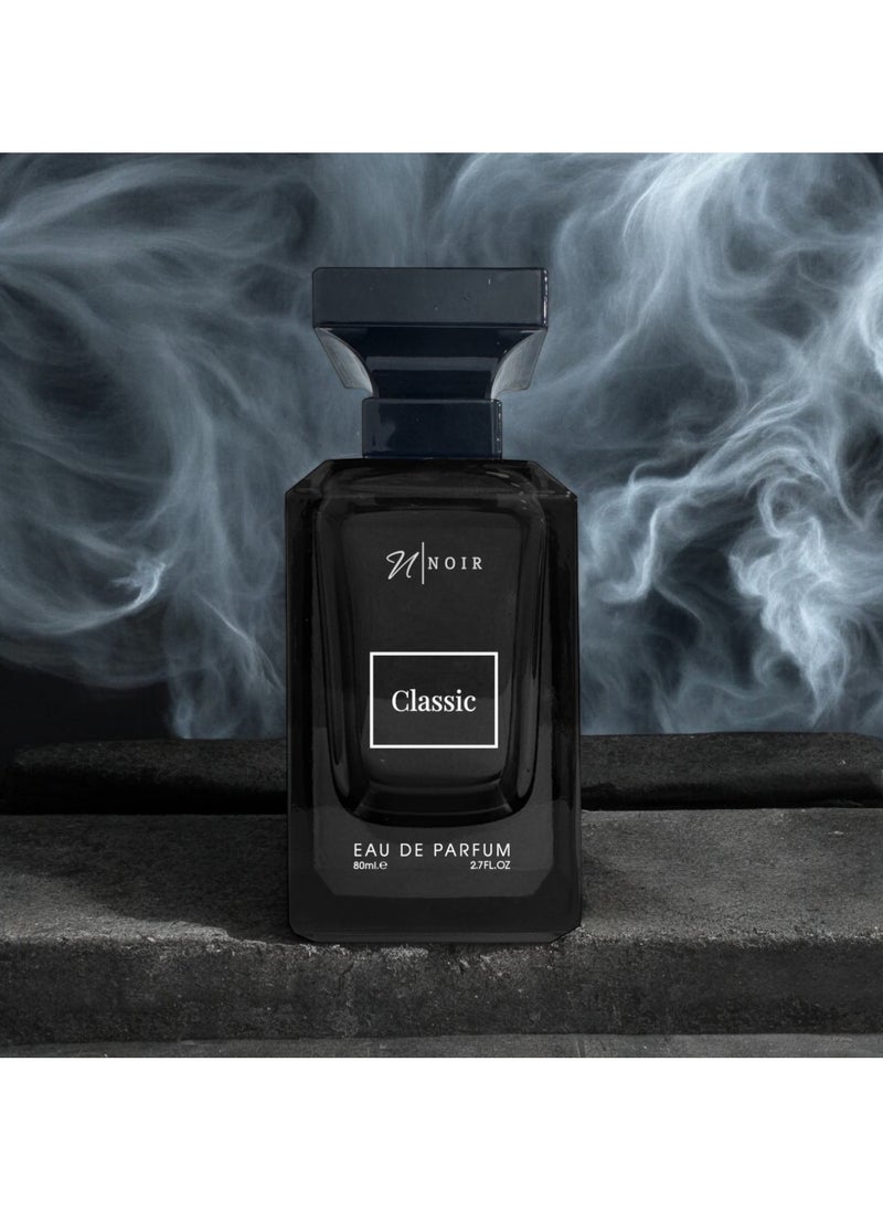 noir Classic Eau de Parfum for Men – Bold, Long-Lasting Fragrance with Truffle, Cacao & Spices – 80ml  - Image 5