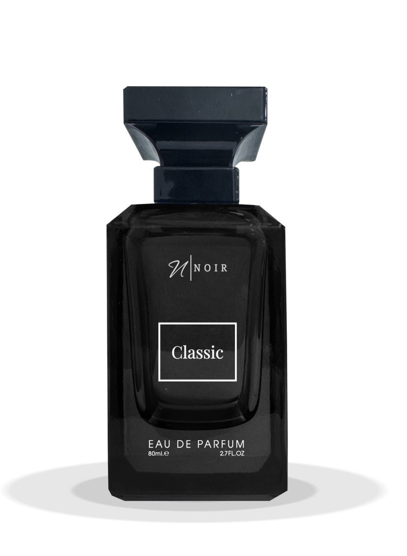 noir Classic Eau de Parfum for Men – Bold, Long-Lasting Fragrance with Truffle, Cacao & Spices – 80ml - Image 5