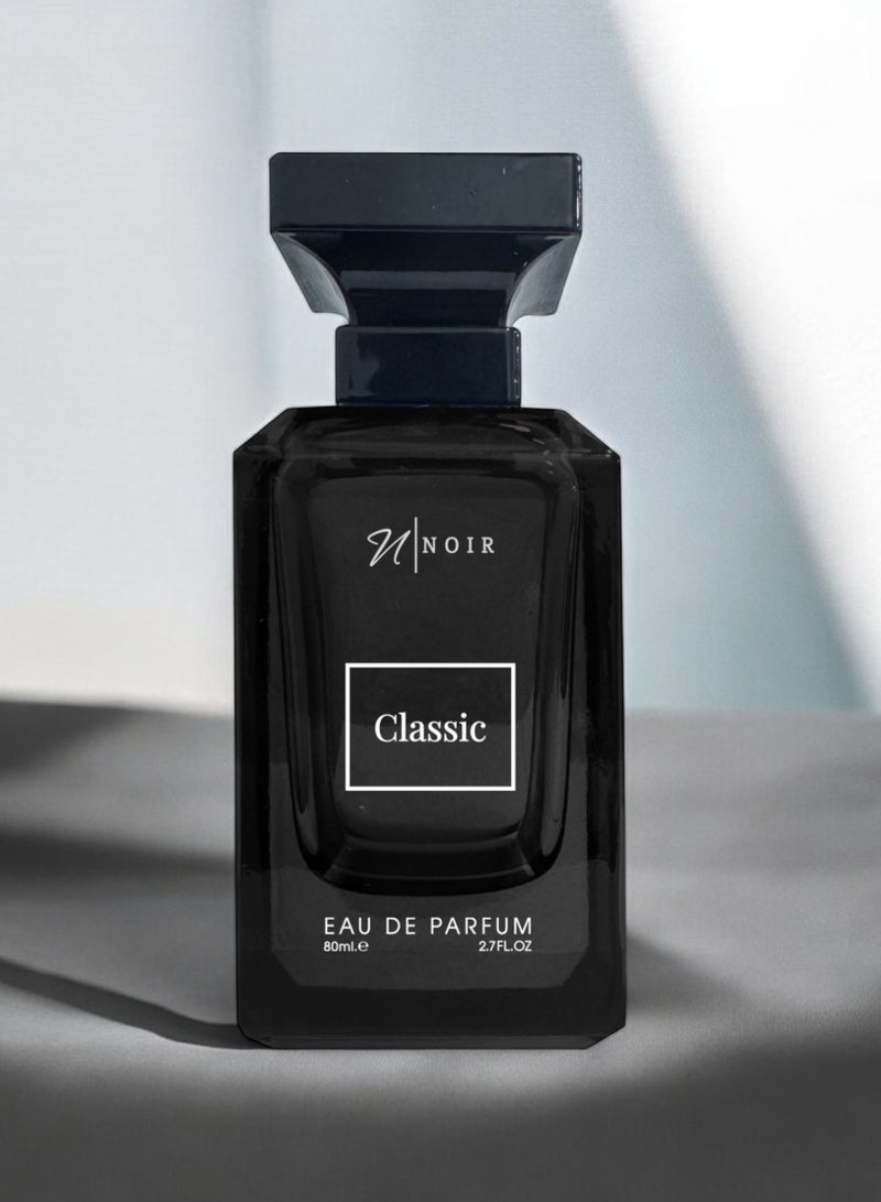 noir Classic Eau de Parfum for Men – Bold, Long-Lasting Fragrance with Truffle, Cacao & Spices – 80ml - Image 2