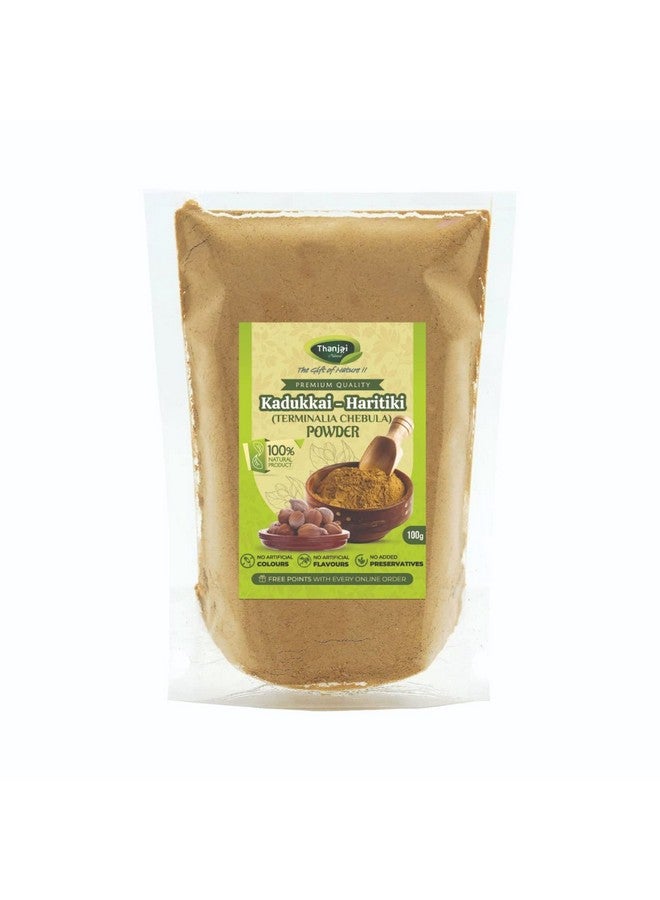 Thanjai Natural Kadukkai Powder/Haritaki Powder/Terminalia Chebula Powder (100) / Healthy Digestion  - Image 3