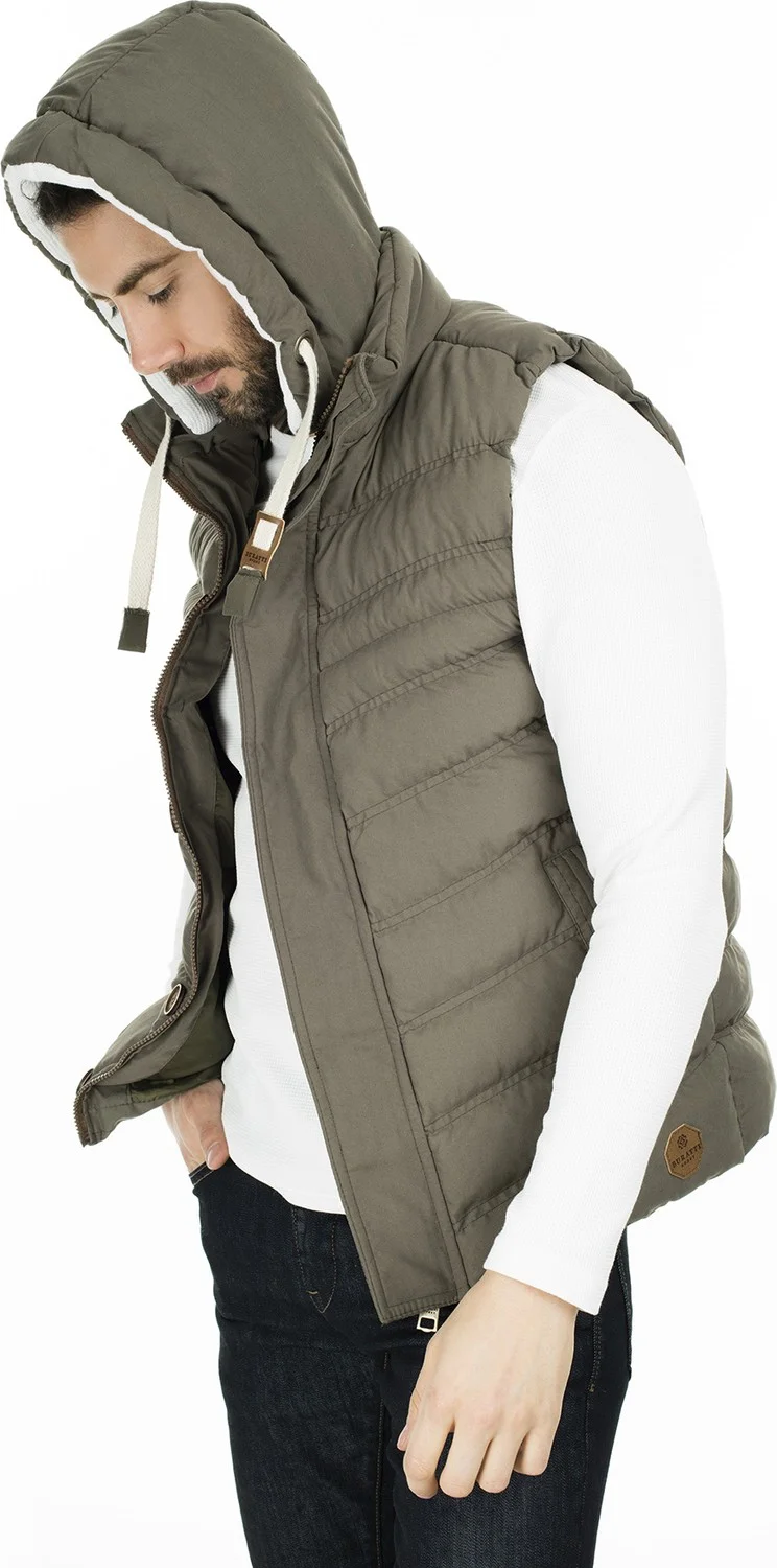 Buratti Hooded Slim Fit Vest Men's VEST 556B5618