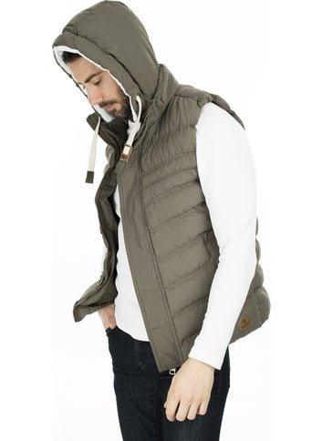 Buratti Hooded Slim Fit Vest Men's VEST 556B5618  - Image 4