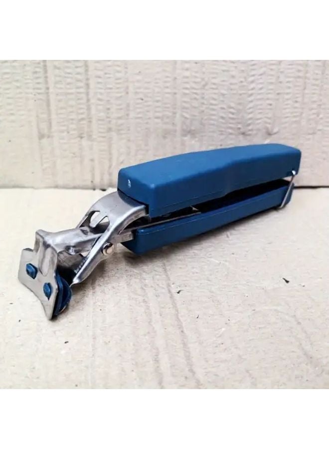 Blue Heat Resistant Stainless Steel Hot Pot Clamp Holder Tongs Bracket Kitchen Tool - Image 1