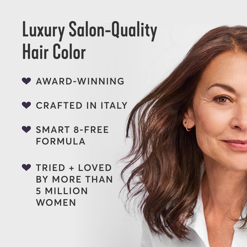 Madison Reed Radiant Hair Color Kit - 4.5NNN Darkest Brown with Warm Tones (Barletta Brown), 100% Gray Hair Coverage Permanent Hair Dye for Resistant Grays | PPD-Free & Ammonia-Free, 1 Pack - Image 4