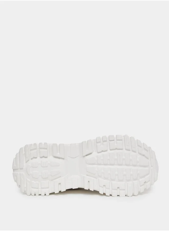 Styli Chunky Sole Color Block Mesh Sneakers