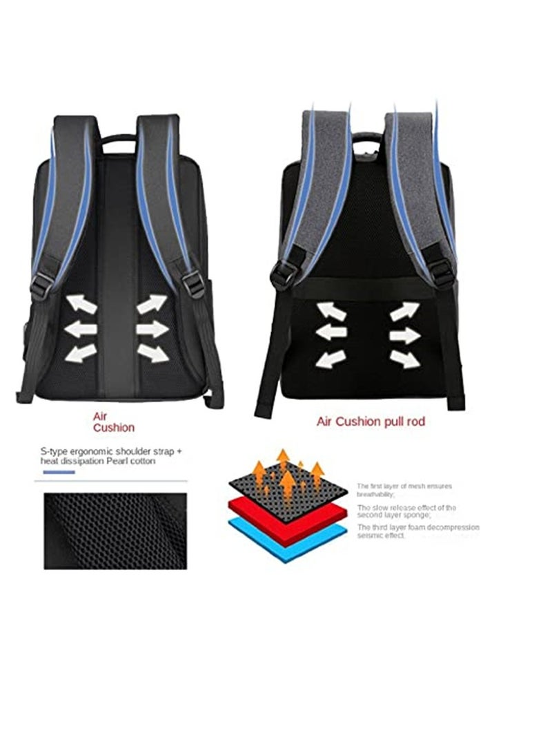 أرابايت حقيبة كمبيوتر محمول للأعمال، حقيبة كمبيوتر محمول مقاومة للماء مع شحن USB لأجهزة الكمبيوتر المحمولة مقاس 15.6 بوصة، حقيبة كمبيوتر محمول للسفر مع سعة توسيع 30% (رمادي) - Image 5