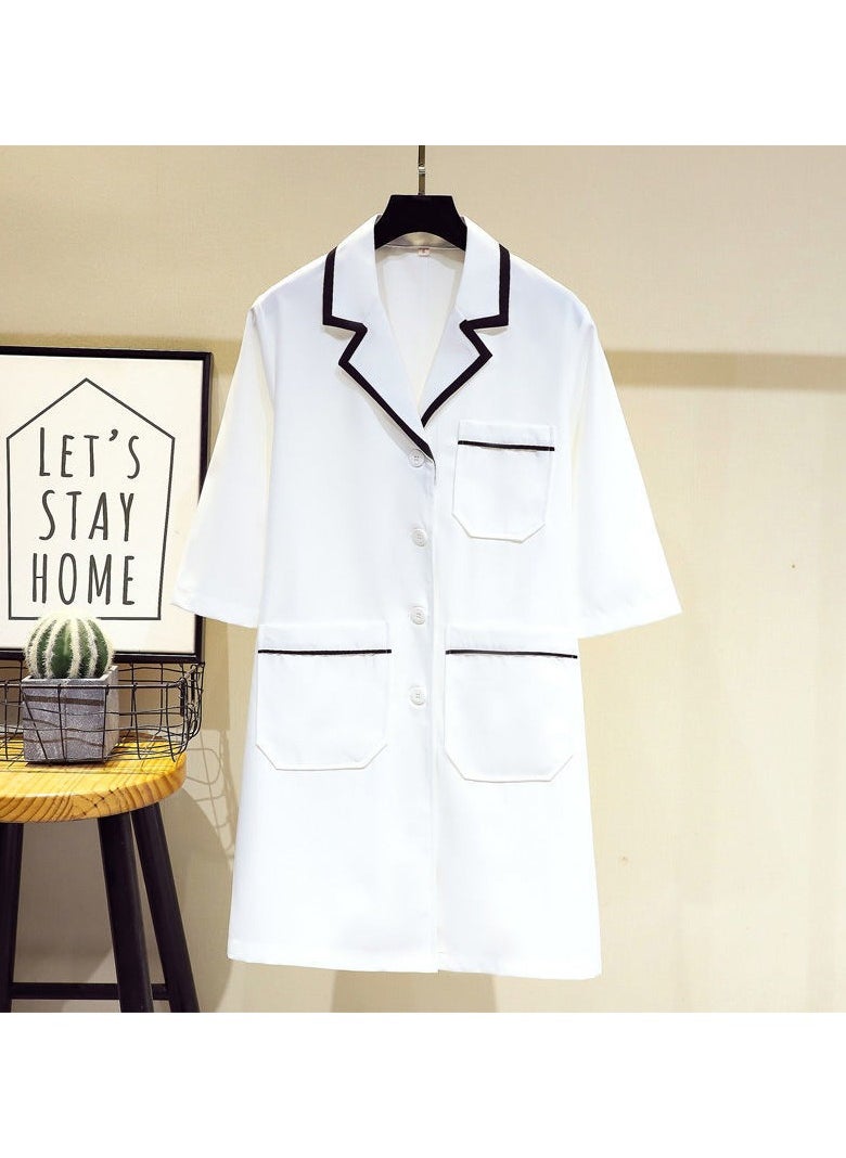 KUYING Summer Style Lab Coat For Door-To-Door Medical Work Clothes  - Image 1