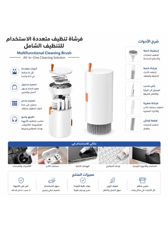 20 In 1 Electronics Cleaning Kit – Multi-Function Cleaning Tools for Keyboard, Earbuds, Laptop, Phone & Camera - Image 3