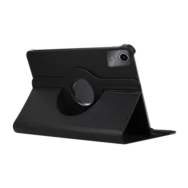 Printme Rotating Case for Lenovo Tab m11, 11 inch - 360 Degree Rotating Protective Stand Cover with Auto Sleep/Wake (Black) - Image 1