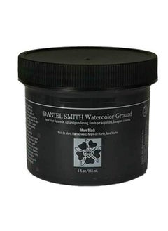 Daniel Smith Watercolor Ground, Mars Black, 4-Ounce Jar  - Image 2