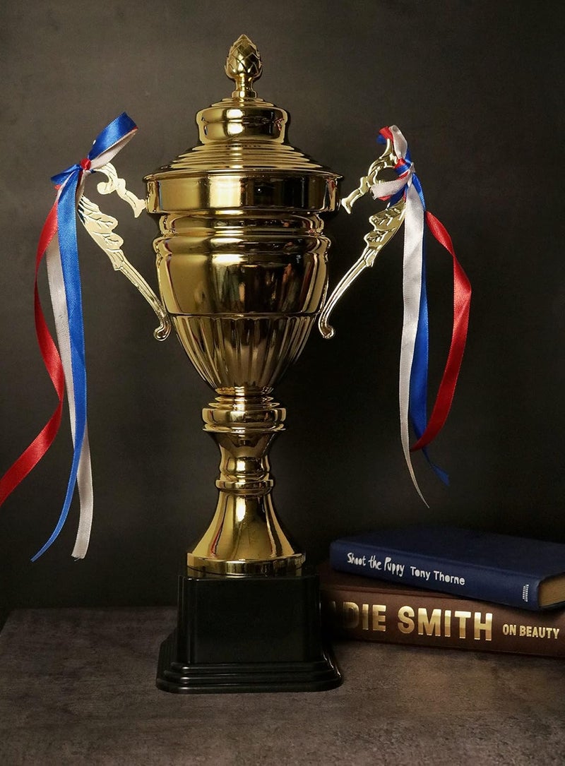 ArtRight Mercurial Trophy for Football Champions - Football Trophy Cup for Winners (Big Size) ; Golden Award for Winners - Image 4