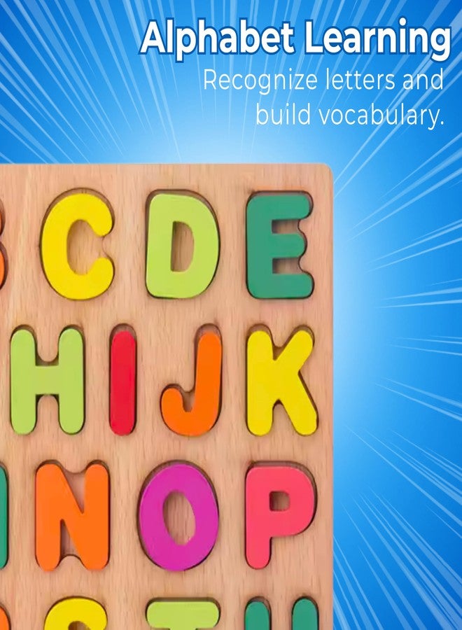 Wishluck Alphabet Matching Puzzles for Kids Children Age 2+ Years & Above - Image 4
