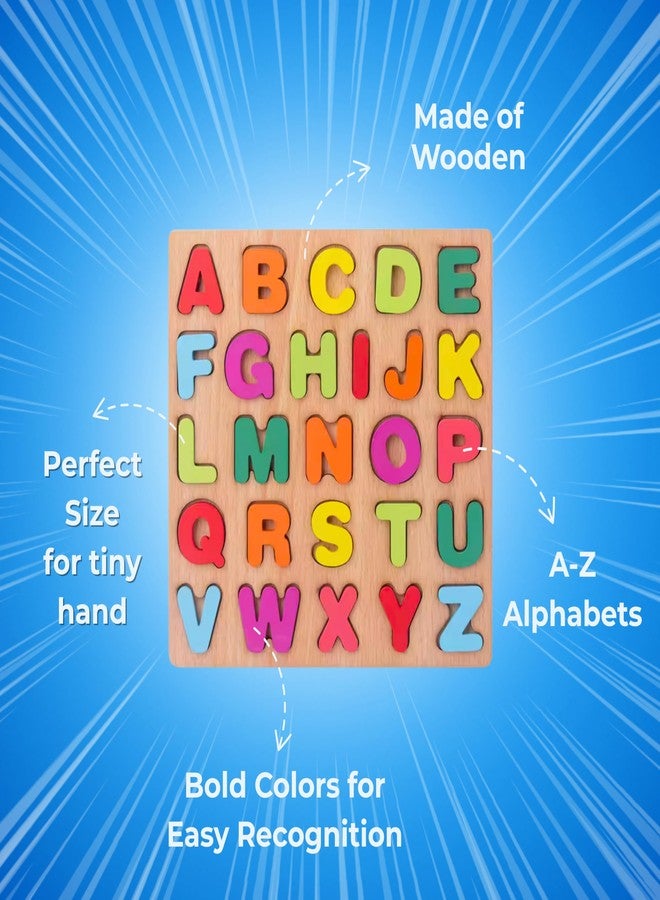 Wishluck Alphabet Matching Puzzles for Kids Children Age 2+ Years & Above - Image 2