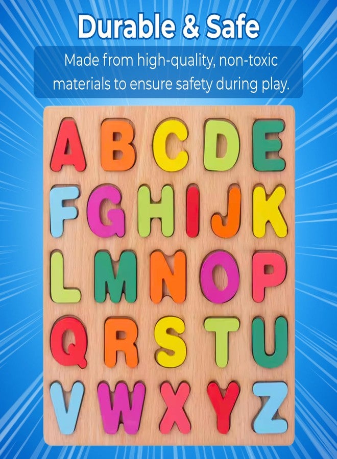 Wishluck Alphabet Matching Puzzles for Kids Children Age 2+ Years & Above - Image 5