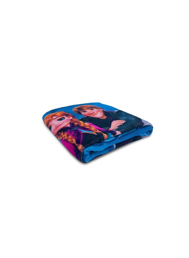 Sassoon Disney Frozen Blue Cotton Kids Bath Towel in 400 GSM- 60 cm x 120 cm - Image 4