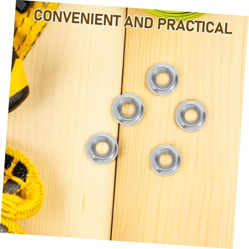 Stainless Steel Concave Convex Gasket 200pcs Fisheye Design for Automotive Plumbing - Image 4