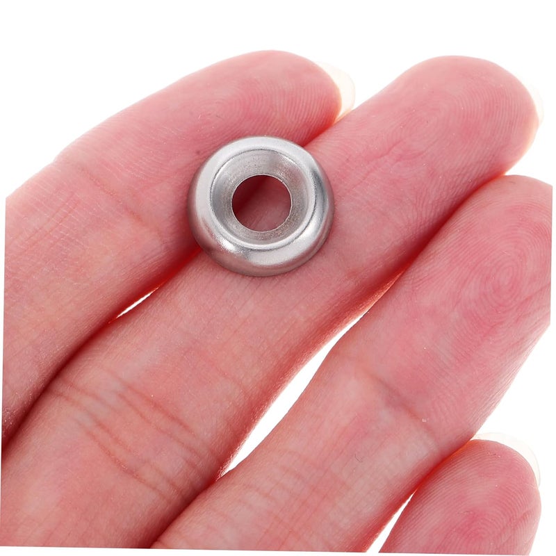 Stainless Steel Concave Convex Gasket 200pcs Fisheye Design for Automotive Plumbing - Image 5