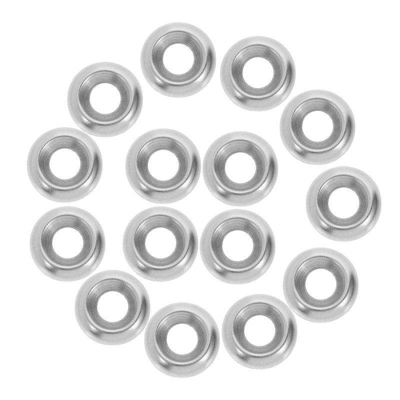 Stainless Steel Concave Convex Gasket 200pcs Fisheye Design for Automotive Plumbing - Image 2