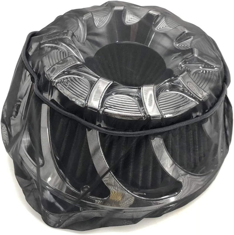 QASULER Motorcycle CNC Intake Air Cleaner Filter