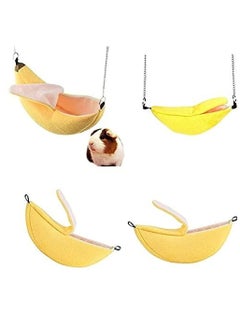 Y&D Banana Hamster Bed House Hammock Small Animal Warm Cage Nest Accessories for Sugar Glider Bird Pet  - Image 3