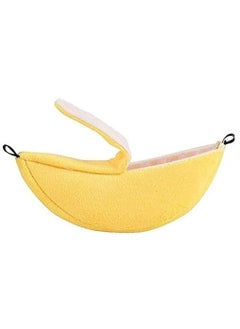 Y&D Banana Hamster Bed House Hammock Small Animal Warm Cage Nest Accessories for Sugar Glider Bird Pet  - Image 5
