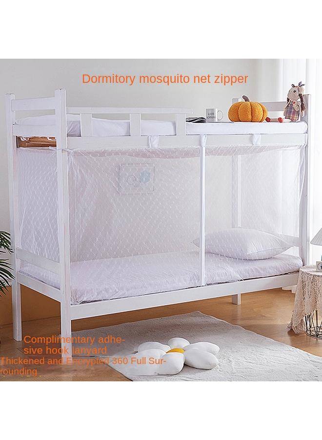 Bluejw M3AO New Encrypted Student Dormitory Mosquito Net Single 0.9m Upper And Lower Bunk 1.2 Bed Household High And Low Double 1.5 M - Image 3