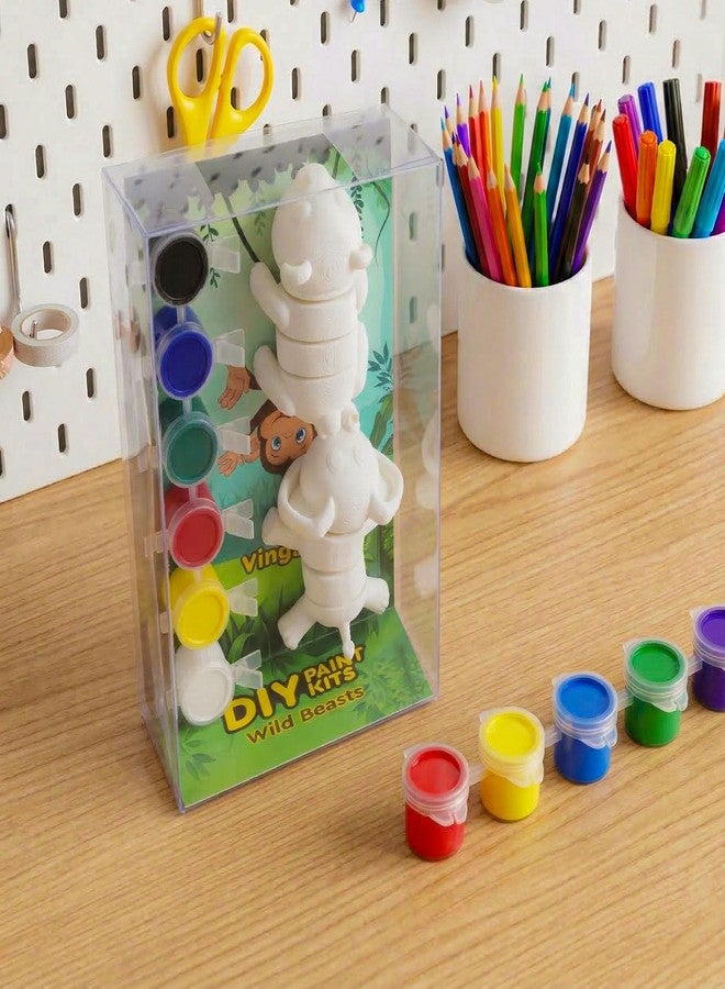 Vinglits DIY Kits – Fun & Creative Activity Set for Kids | Hands-On Learning & Craft Kit | Gift for Kids and Adults (Wild Beasts) - Image 4