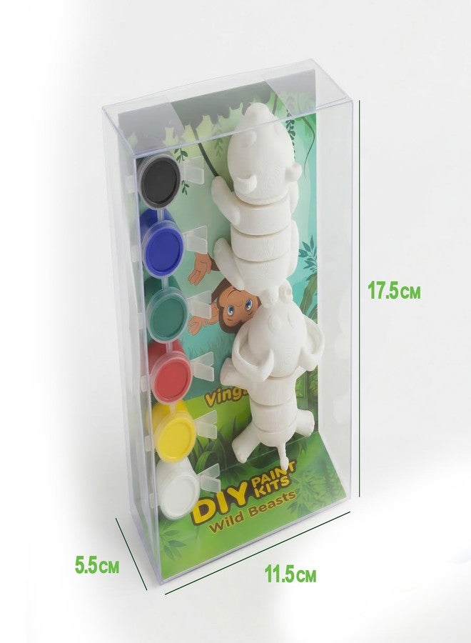 Vinglits DIY Kits – Fun & Creative Activity Set for Kids | Hands-On Learning & Craft Kit | Gift for Kids and Adults (Wild Beasts) - Image 3