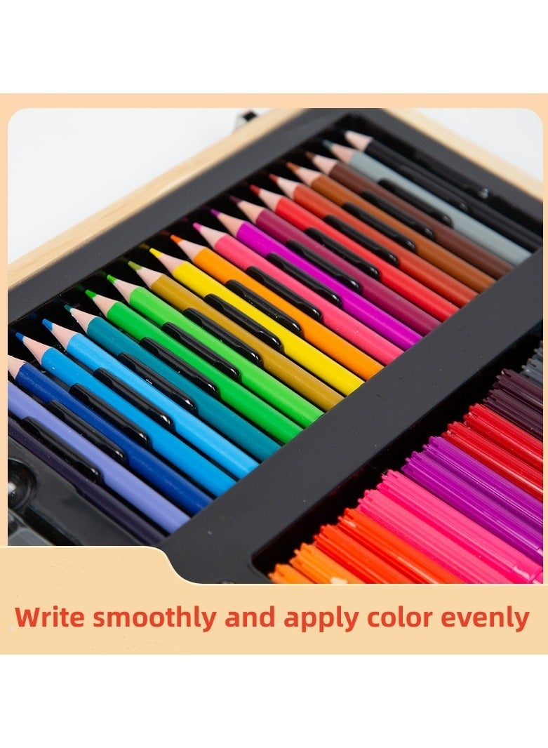 Joshberg 180PCS Kids Stationery Set Drawing Art Set Diy Arts Crafts Set Stationery Box - Image 4