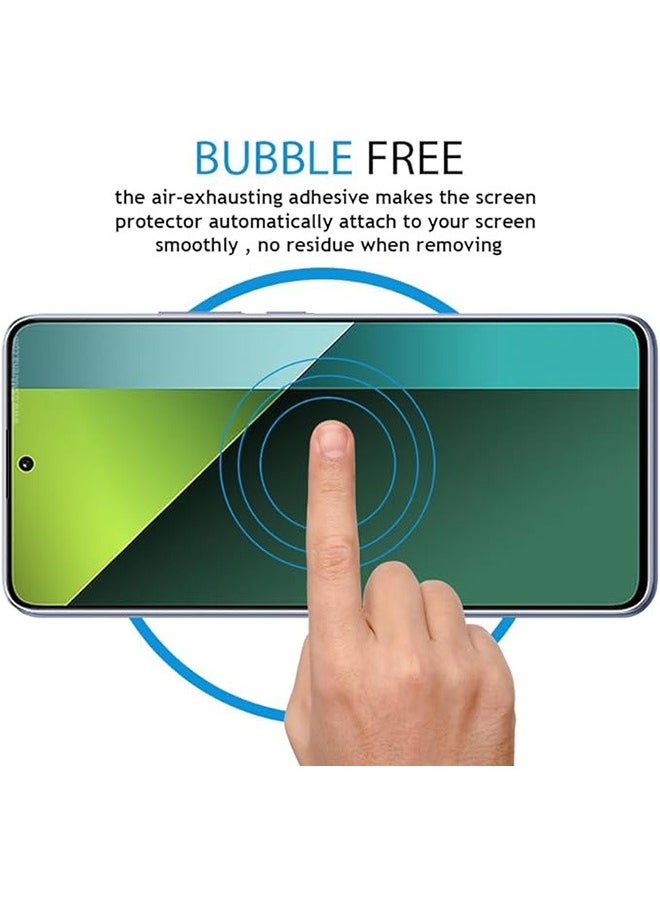 Generic 2 Pack Xiaomi Redmi Note 13 Pro 5G Screen Protector, 9H Tempered Glass Screen Protector for Xiaomi Redmi Note 13 Pro 5G, Full Coverage Bubble-Free Tempered Film, Anti-Scratch Film  - Image 5