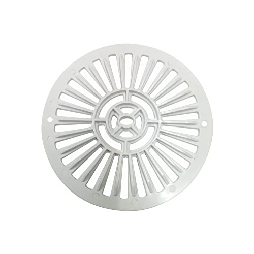 BlueWave Main Drain Cover Without Screw, 17.2cm Circular Drain Cover for Ground Pool, ABS Heavy Flow Water Drain - Image 2