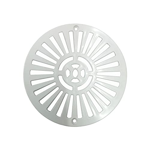 BlueWave Main Drain Cover Without Screw, 17.2cm Circular Drain Cover for Ground Pool, ABS Heavy Flow Water Drain - Image 1