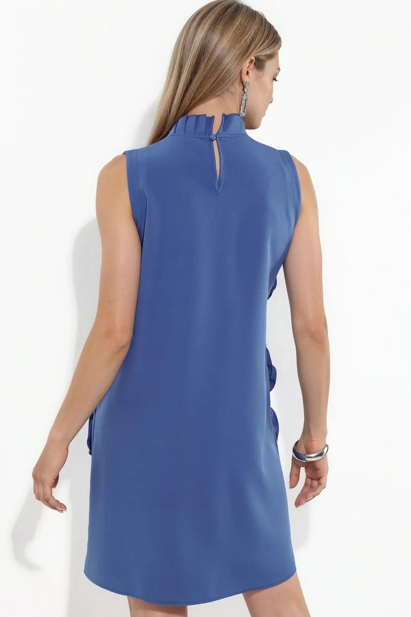 Jennyfer Embroidered Sleeveless Mini Dress - Image 4