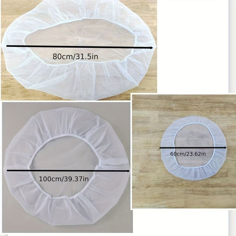 Small Mesh Cover Outdoor Rain Barrel Filter Blocks Leaves Debris - Image 4